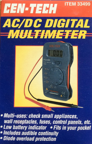 AC/DC digital multimeter