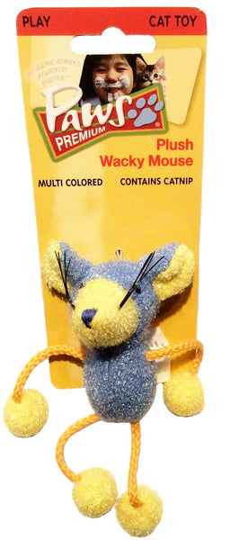 Plush Wacky Mouse - Cat Toy with Floppy Legs