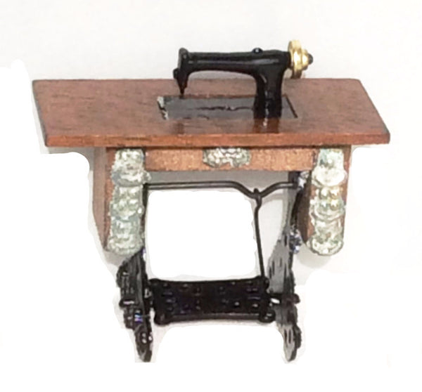 Miniature Antique Style Sewing Machine