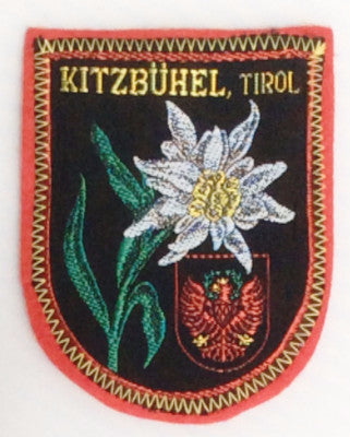Kitzbuhel, Tirol Austria Souvenir Sew on Ski Patch