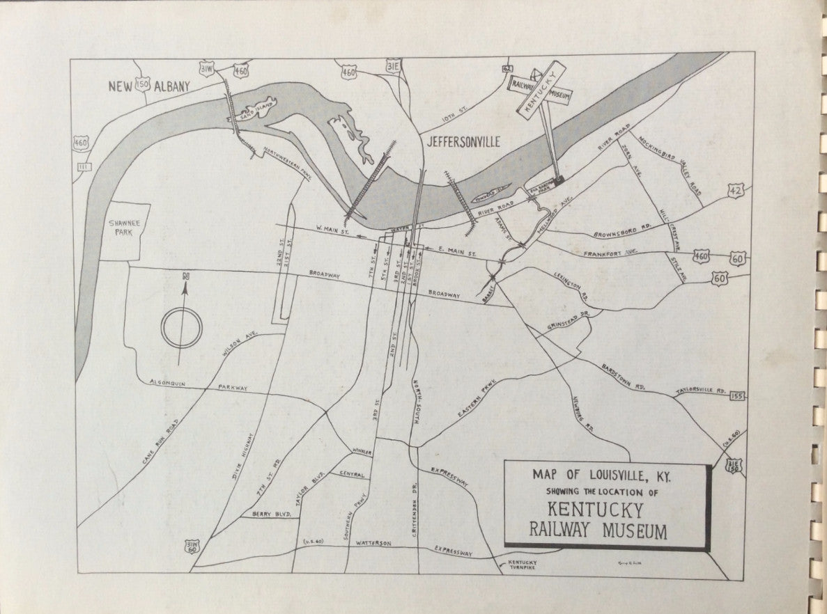 Kentucky Railway Museum Vintage Booklet