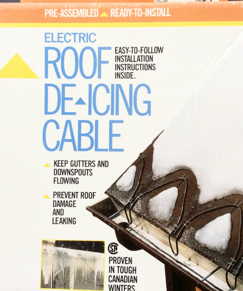 Electric Roof De-Icing Cable - 30 Ft.