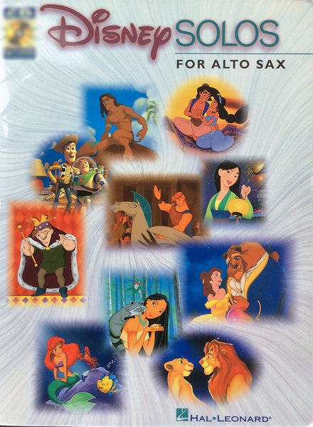 Disney Solos For Alto Sax By Hal Leonard Paperback