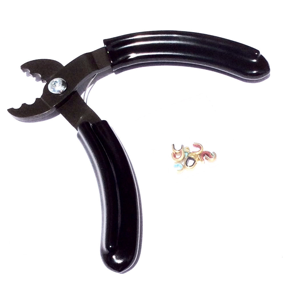 Saunders Archery Nok-Set Pliers with 9 Nok-Sets