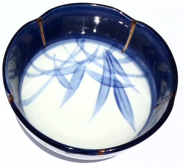 Asian Rice / Soup Bowl - Cobalt Blue
