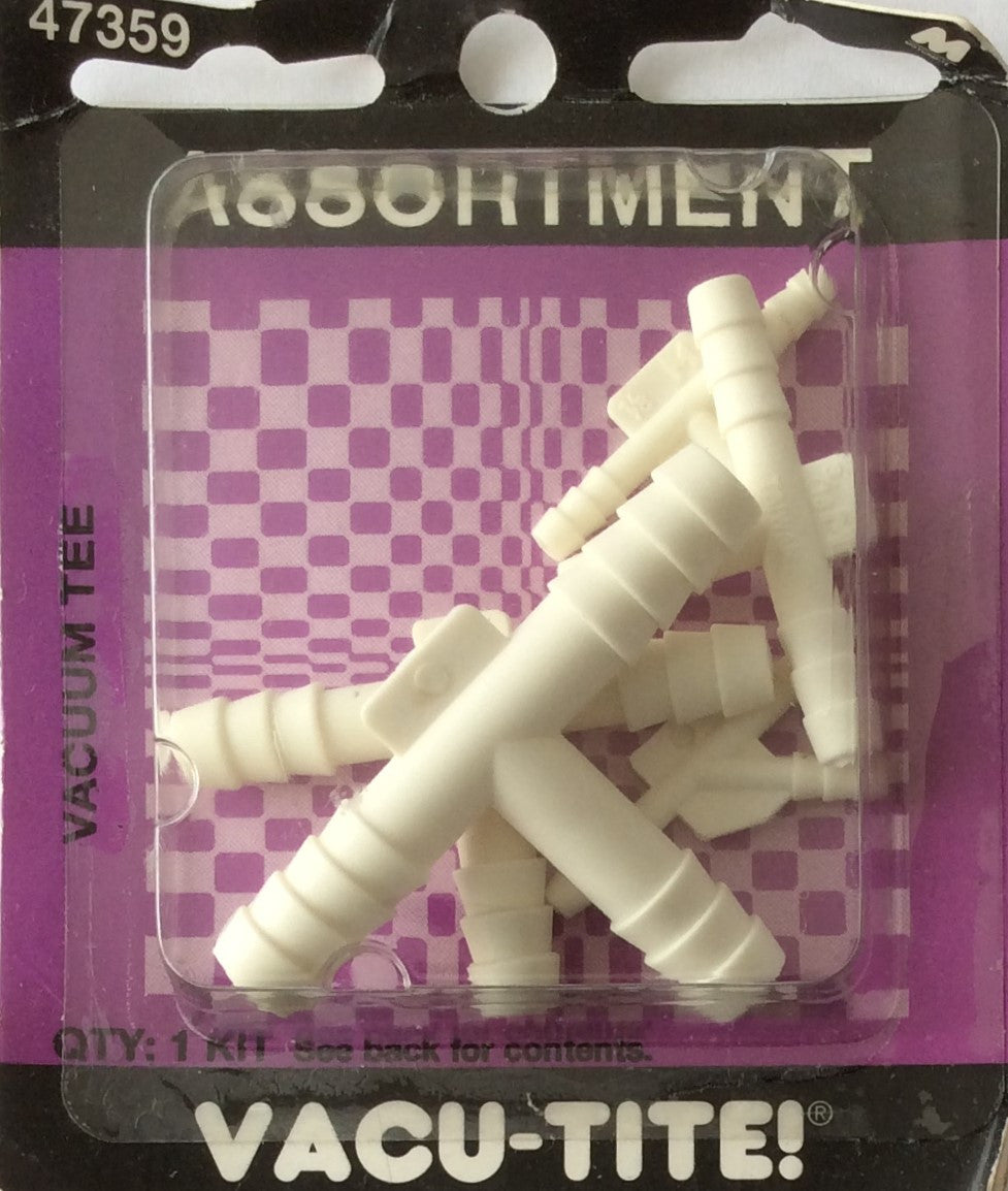 Motormite Vacuum Tee Assortment Kit #47359