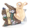 CWC Porcelain Easter Bunny Hinged Trinket Box