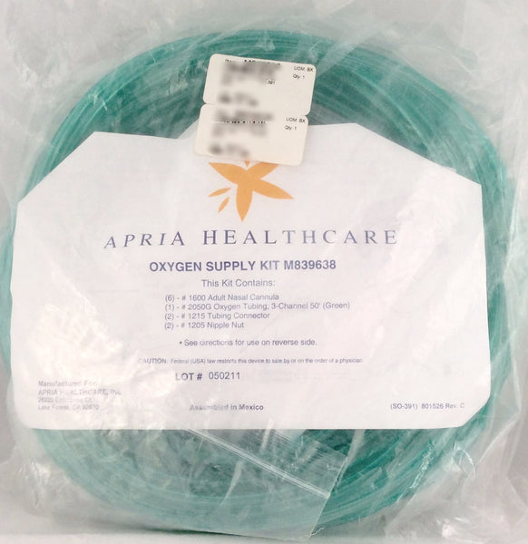 Apria Healthcare Oxygen Supply Kit M839638