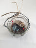 Mason Jar - Birds Nesting Ornament