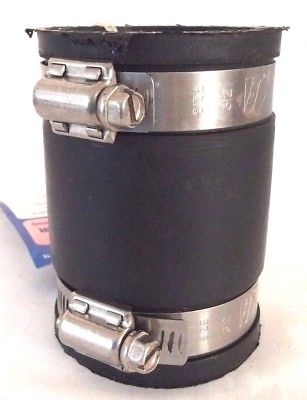 Mission Home Plumb Flexible Pipe Connector, For Sewer & Drain Use Only