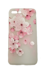 Sakura Cherry Blossoms iPhone 7 Silicone Case