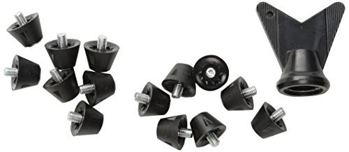 Sof Sole Football Cleats - 1/2" Black - 14 Cleats Pack