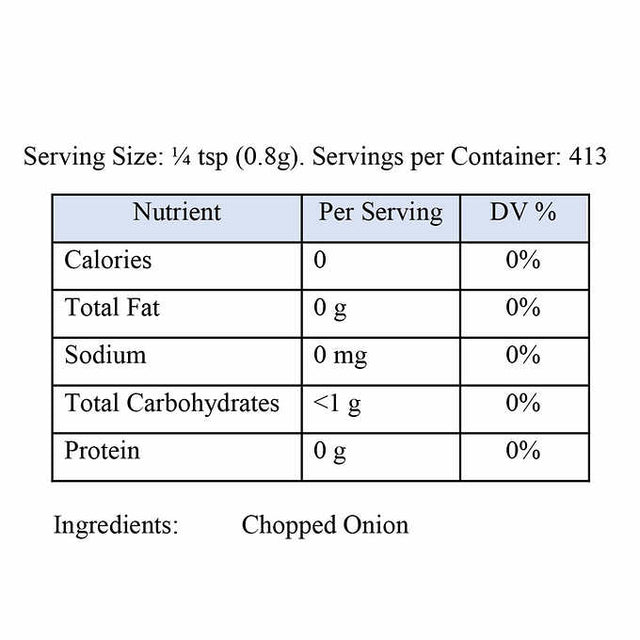 Chopped Onion, 11.7 oz Jar