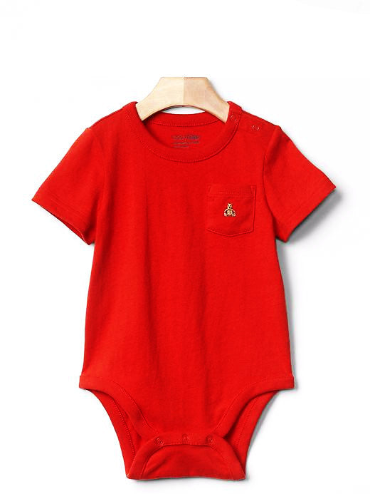 Baby Gap Boy Solid Bodysuit