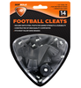 Sof Sole Football Cleats - 1/2" Black - 14 Cleats Pack