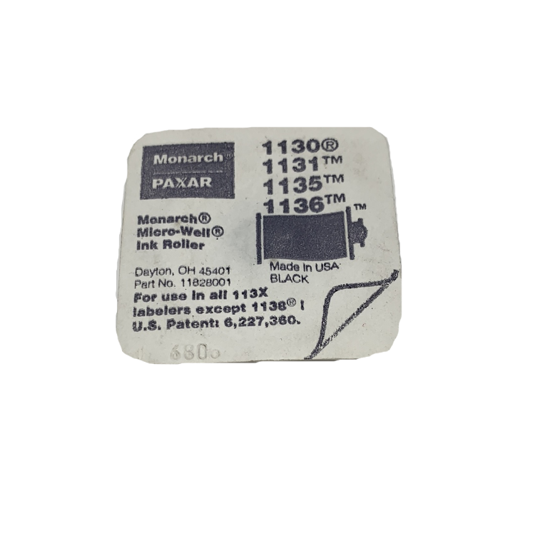 Monarch 925403 Replacement Ink Roller, Black