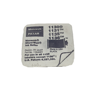 Monarch 925403 Replacement Ink Roller, Black