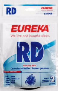 Replacement Eureka RD Genuine Belts, 2 PK # 52100B