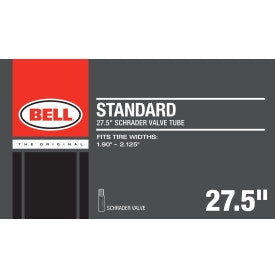 Bell Standard 27.5" Schrader Valve Tube Fits Tire Widths: 1.90" - 2.125"