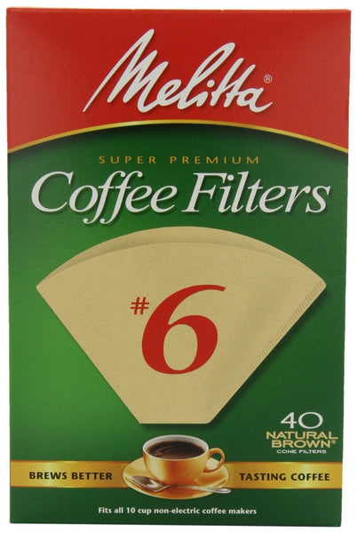 Melitta Super Premium Coffee Filters #6